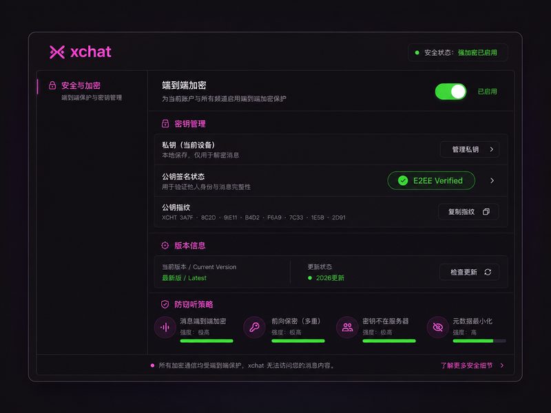 xchat SSL安全连接配置面板
